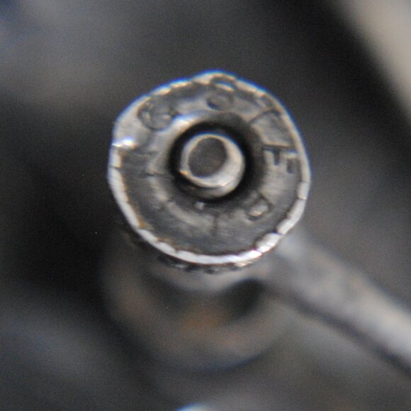 Vintage Sterling Silver & Turquoise Leaves Screw-back Earrings Native American - Picture 8 of 12